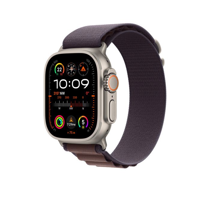 Apple 49mm Indigo Alpine Loop - Medium/MT5Q3ZM/A