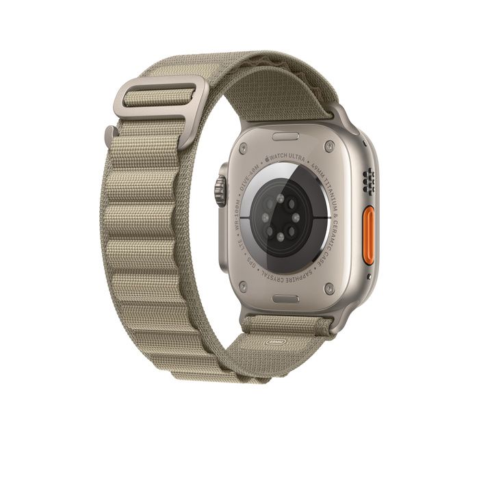 Apple 49mm Olive Alpine Loop - Medium/MT5U3ZM/A