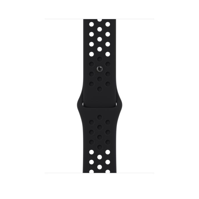 Apple 45mm Black/Black Nike Sport Band/MPH43ZM/A