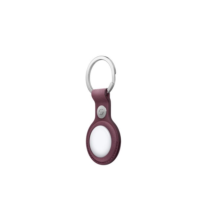 Apple AirTag FineWoven Key Ring - Mulberry/MT2J3ZM/A
