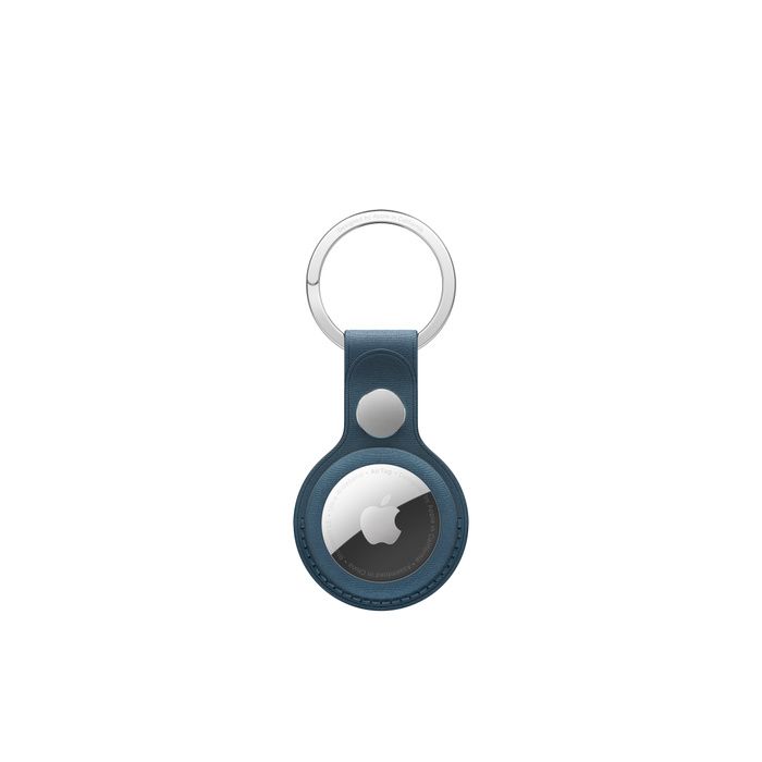 Apple AirTag FineWoven Key Ring - Pacific Blue/MT2K3ZM/A