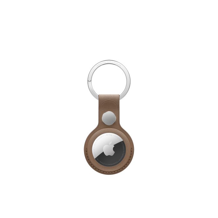 Apple AirTag FineWoven Key Ring - Taupe/MT2L3ZM/A