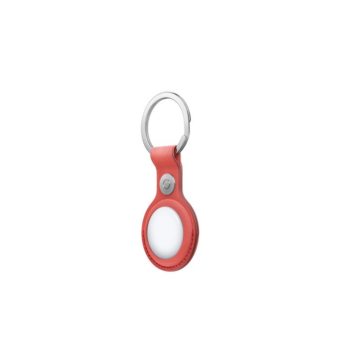 Apple AirTag FineWoven Key Ring - Coral/MT2M3ZM/A