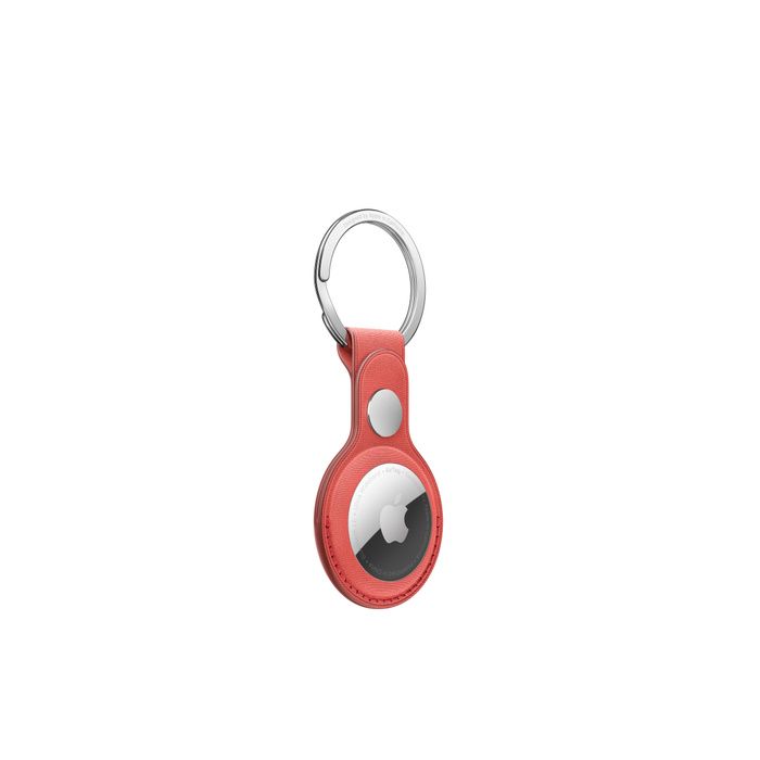 Apple AirTag FineWoven Key Ring - Coral/MT2M3ZM/A