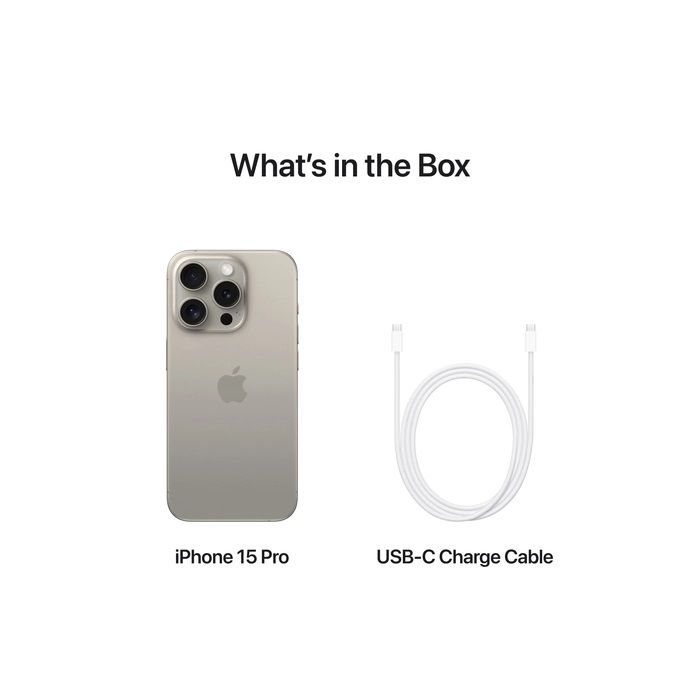 Apple iPhone 15 Pro 128GB Natural Titanium /MTUX3HX/A