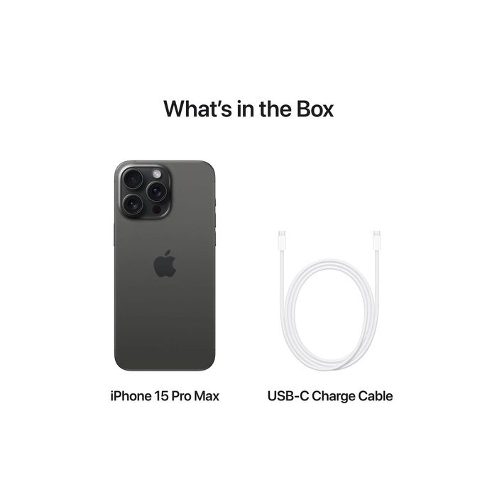 Apple iPhone 15 Pro Max 512GB Black Titanium /MU7C3HX/A