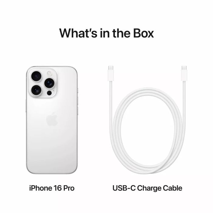 Apple iPhone 16 Pro 128GB White Titanium