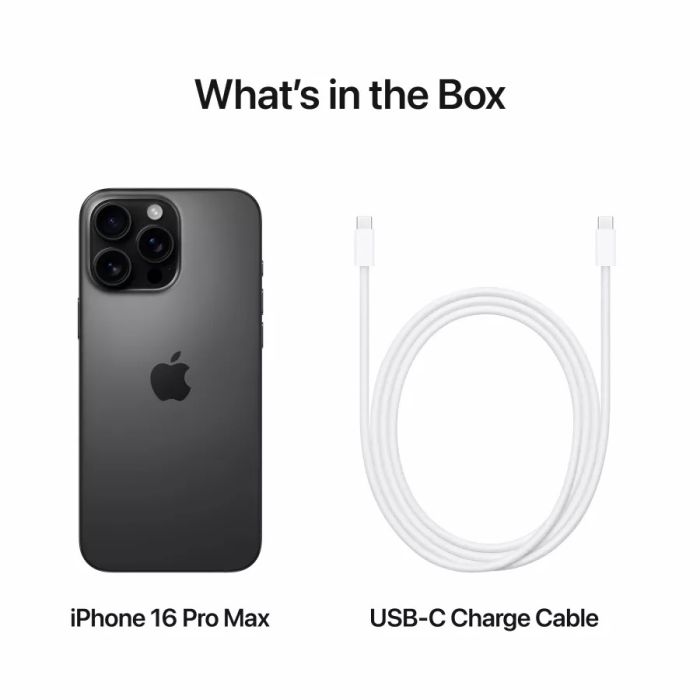 Apple iPhone 16 Pro Max 1TB Black Titanium