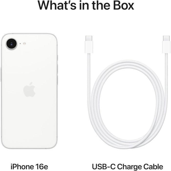 Apple iPhone 16e 128GB White