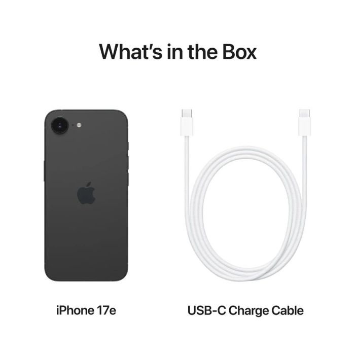 Apple iPhone 17e 256GB Black /MHRV4