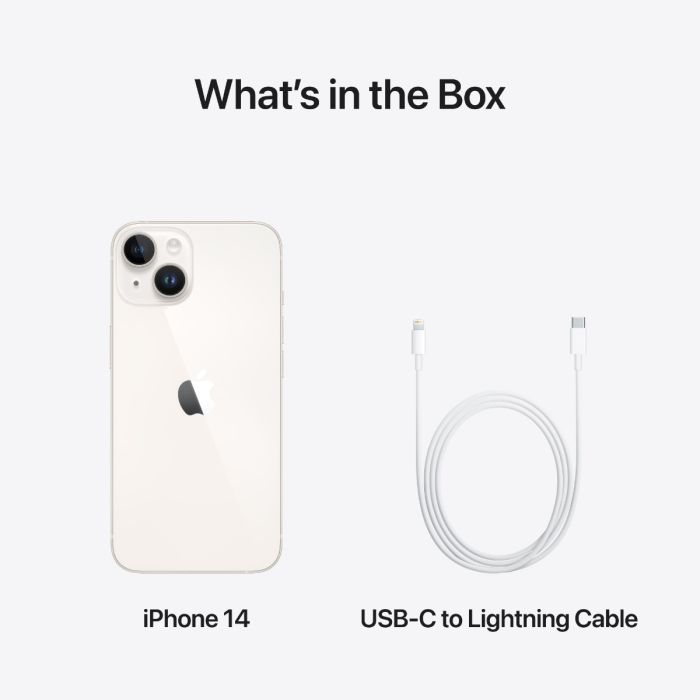 Apple iPhone 14 256GB Starlight MPW53