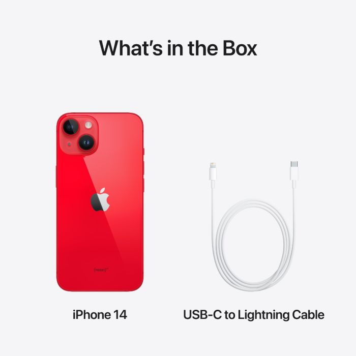 Apple iPhone 14 256GB (PRODUCT)RED MPWH3