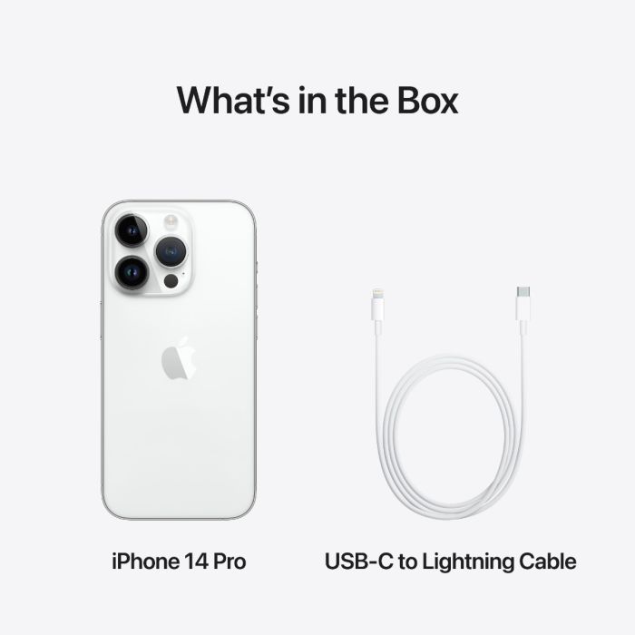 Apple iPhone 14 Pro 128GB Silver/MQ023HX/A