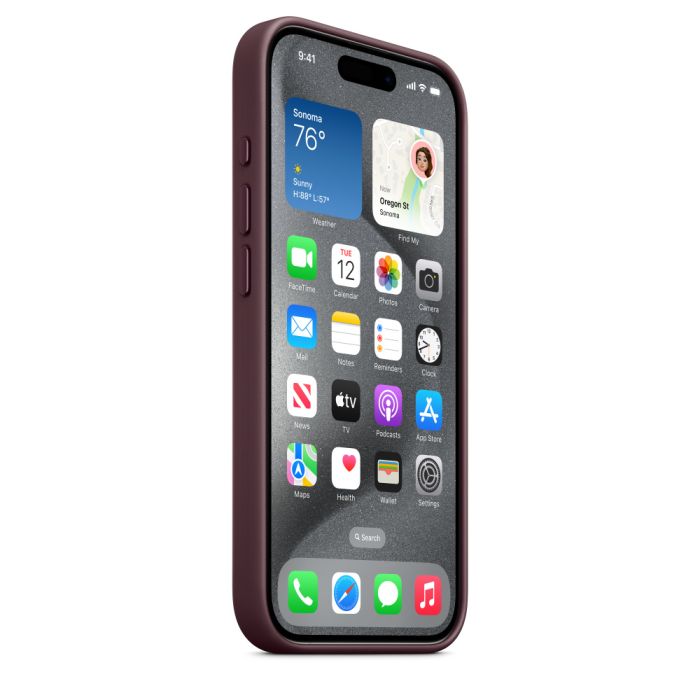 Apple iPhone 15 Pro Woven  Mulberry/MT4L3ZM/A