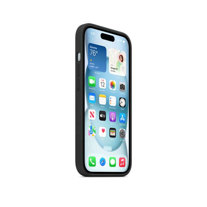 Apple iPhone 15 Silicone Black/MT0J3ZM/A