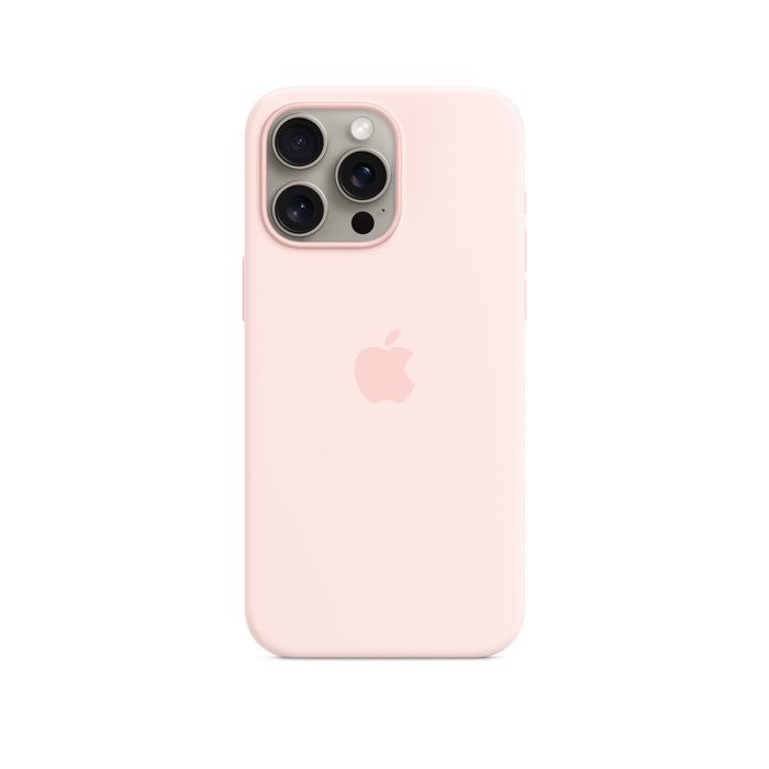 Apple iPhone 15 Pro Max Silicone Pink/MT1U3ZM/A