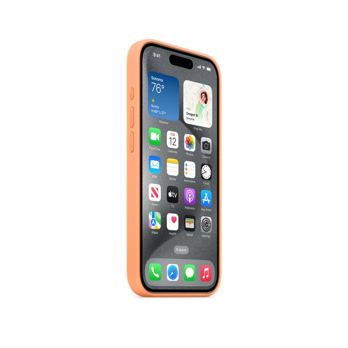 Apple iPhone 15 Pro Silic. Orange Sorbet/MT1H3ZM/A