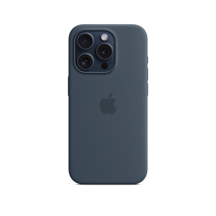 Apple iPhone 15 Pro Silicone Storm Blue/MT1D3ZM/A