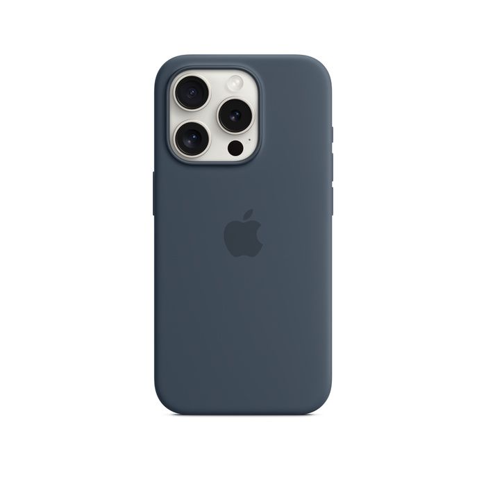 Apple iPhone 15 Pro Silicone Storm Blue/MT1D3ZM/A