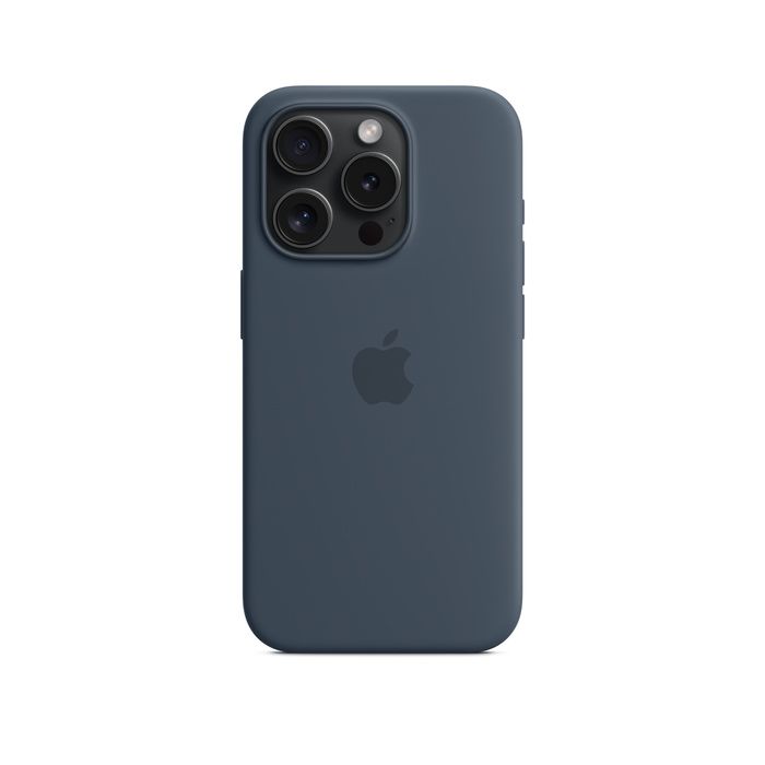 Apple iPhone 15 Pro Silicone Storm Blue/MT1D3ZM/A