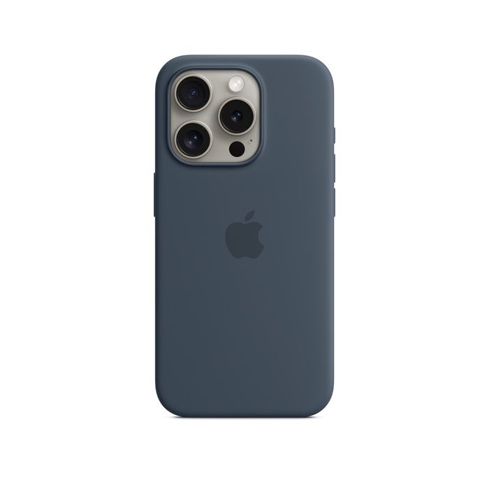 Apple iPhone 15 Pro Silicone Storm Blue/MT1D3ZM/A