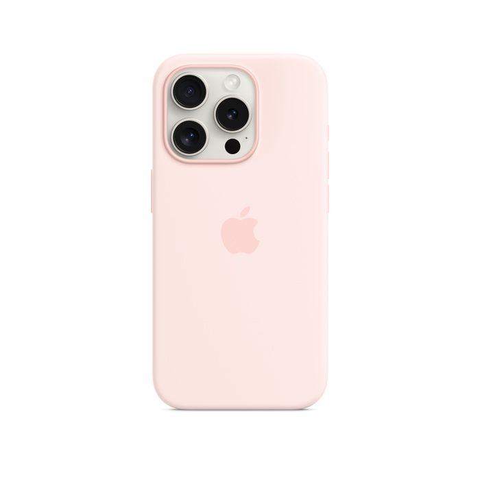 Apple iPhone 15 Pro Silicone  Light Pink/MT1F3ZM/A