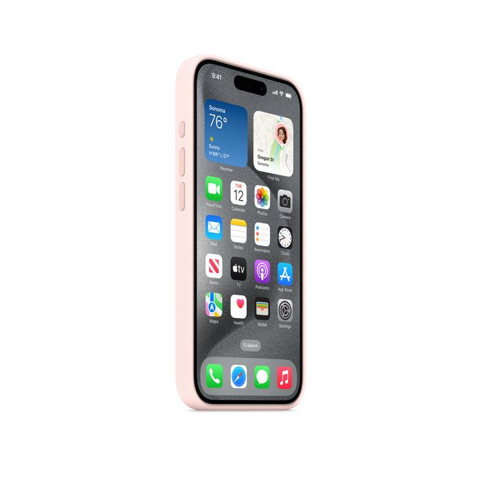 Apple iPhone 15 Pro Silicone  Light Pink/MT1F3ZM/A