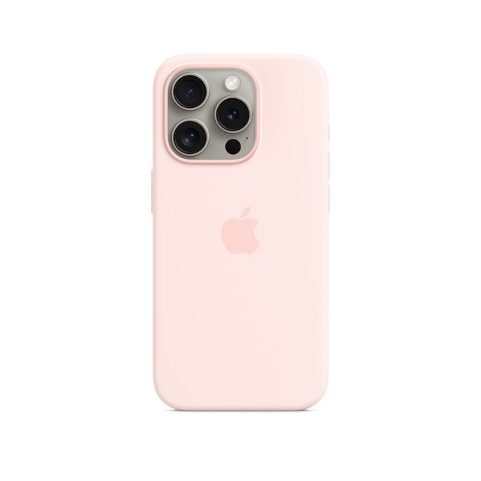 Apple iPhone 15 Pro Silicone  Light Pink/MT1F3ZM/A