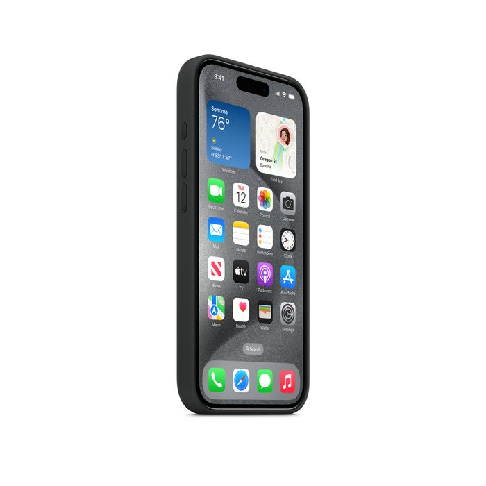 Apple iPhone 15 Pro Silicone  Black /MT1A3ZM/A