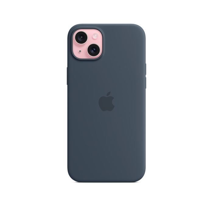 Apple iPhone 15 Plus Silicone Storm Blue/MT123ZM/A