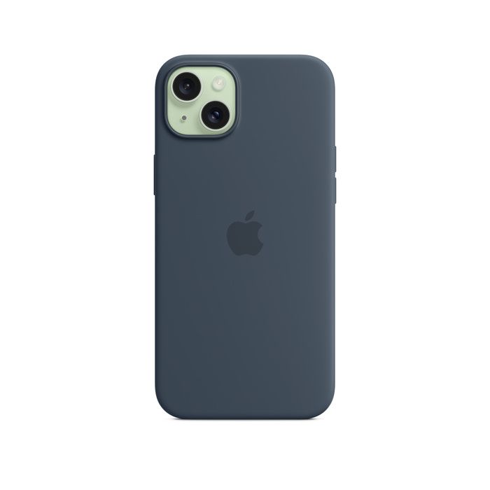 Apple iPhone 15 Plus Silicone Storm Blue/MT123ZM/A