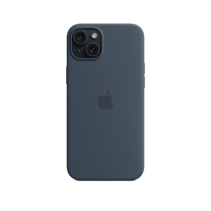 Apple iPhone 15 Plus Silicone Storm Blue/MT123ZM/A