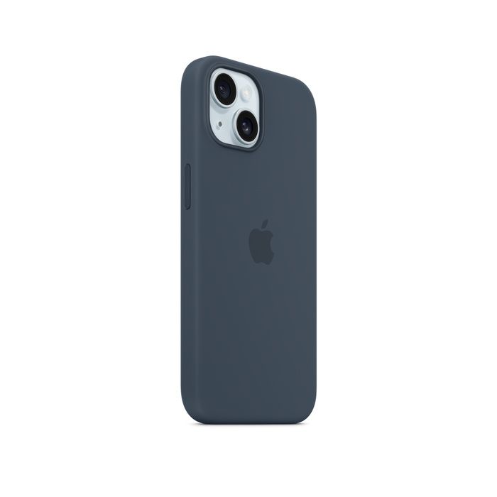 Apple iPhone 15 Silicone  Storm Blue /MT0N3ZM/A