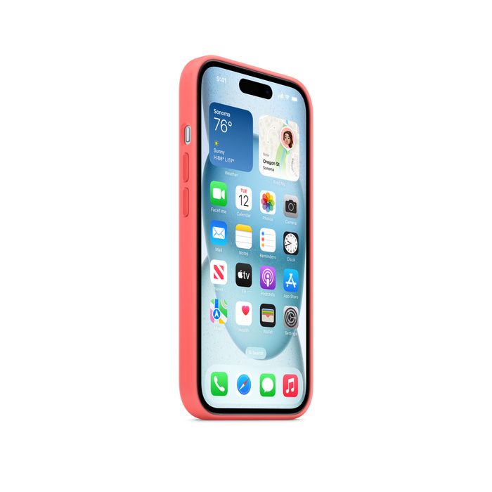 Apple iPhone 15 Silicone  Guava /MT0V3ZM/A