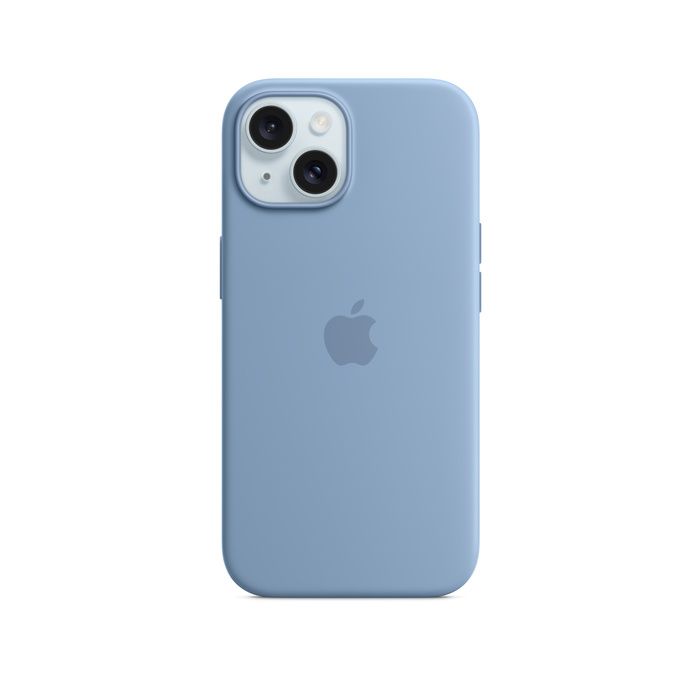 Apple iPhone 15 Silicone  Winter Blue /MT0Y3ZM/A