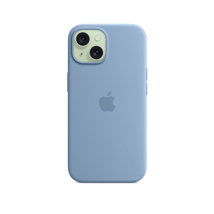 Apple iPhone 15 Silicone  Winter Blue /MT0Y3ZM/A