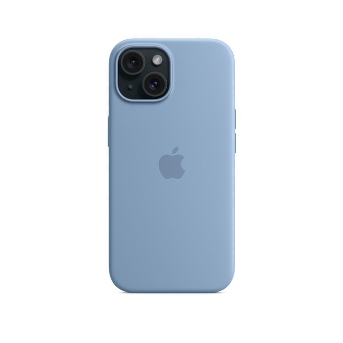 Apple iPhone 15 Silicone  Winter Blue /MT0Y3ZM/A