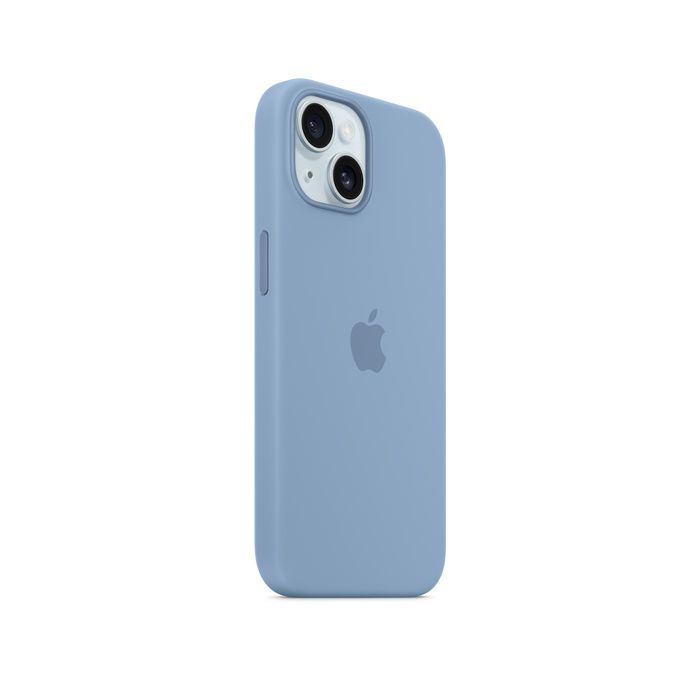 Apple iPhone 15 Silicone  Winter Blue /MT0Y3ZM/A