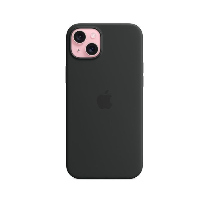 Apple iPhone 15 Plus Silicone  Black /MT103ZM/A