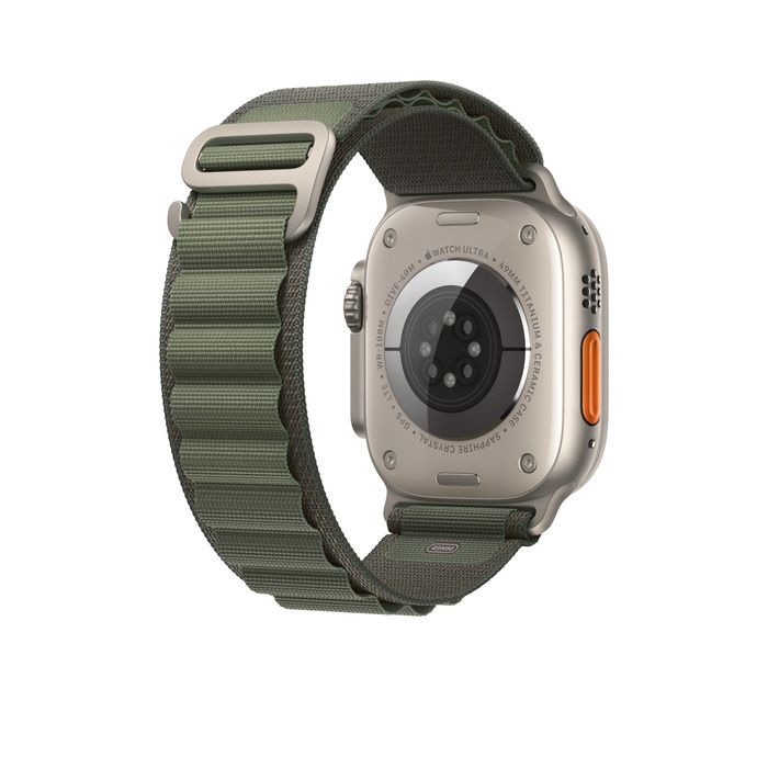 Apple Watch Band 49mm Green Alpine Loop/MQE33ZM/A