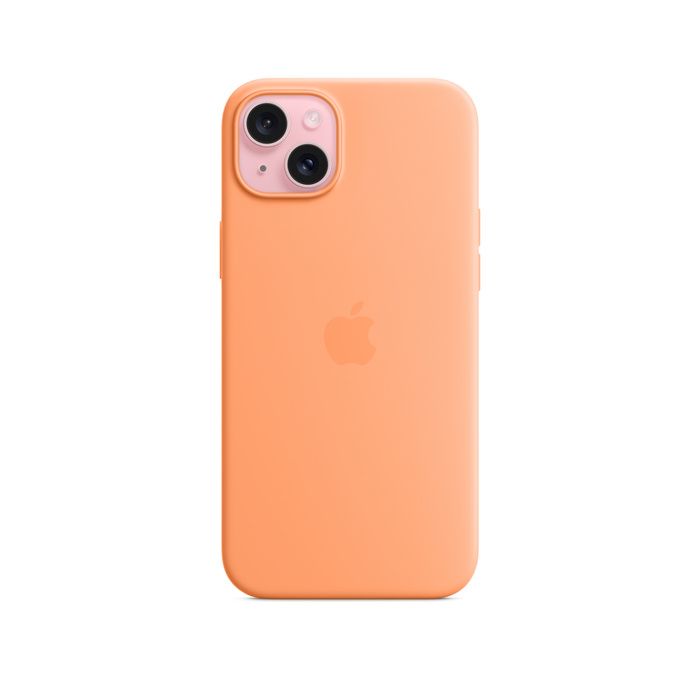 Apple iPhone 15 Plus Silicone Case Orange/MT173ZM/A