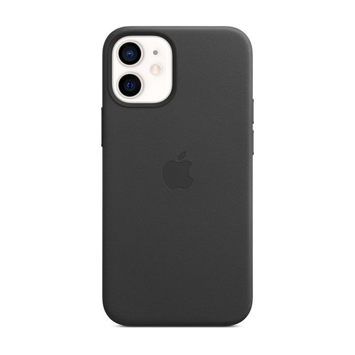 Apple iPhone 12 mini Leather Case Black (MagSafe)