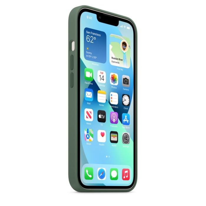 Apple iPhone 13 Silicone Case Eucalyptus/MN633ZM/A