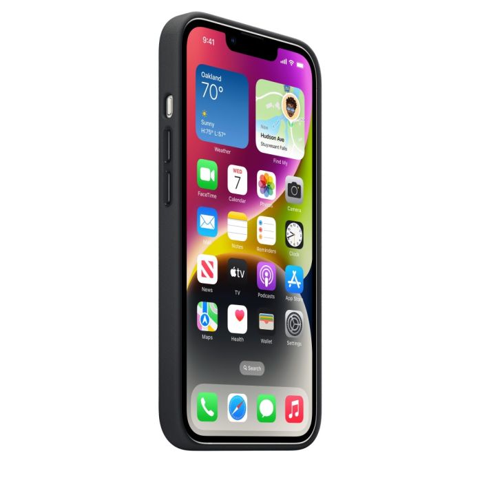 Apple iPhone 14 Leather Case Midnight/MPP43ZM/A
