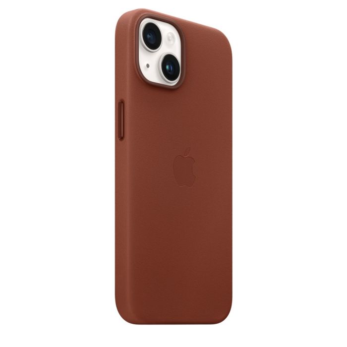 Apple iPhone 14 Leather Case Umber/MPP73ZM/A