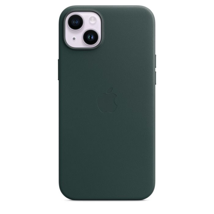 Apple iPhone 14 Plus Leather Case Green/MPPA3ZM/A