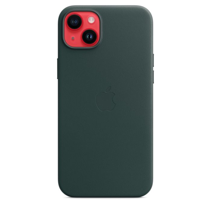 Apple iPhone 14 Plus Leather Case Green/MPPA3ZM/A