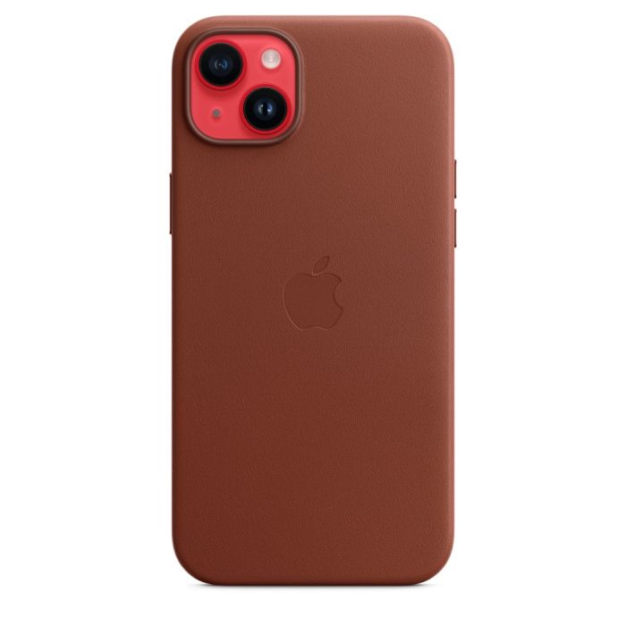 Apple iPhone 14 Plus Leather Case Umber/MPPD3ZM/A