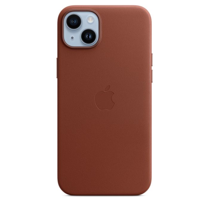 Apple iPhone 14 Plus Leather Case Umber/MPPD3ZM/A