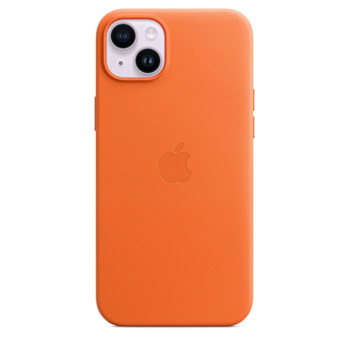 Apple iPhone 14 Plus Leather Case Orange/MPPF3ZM/A